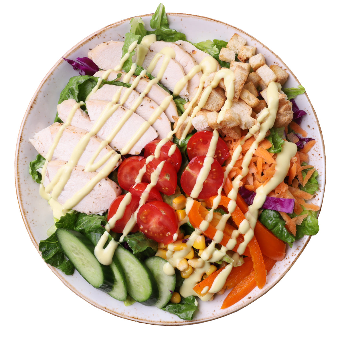 CHICKEN HONEY MUSTARD SALAD