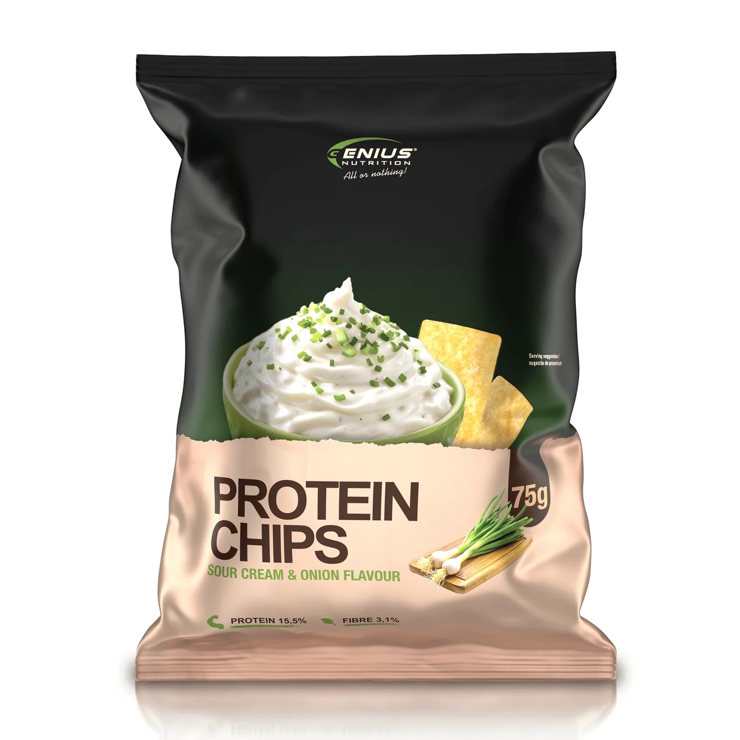 Protein Chips 75g, Genius Nutrition