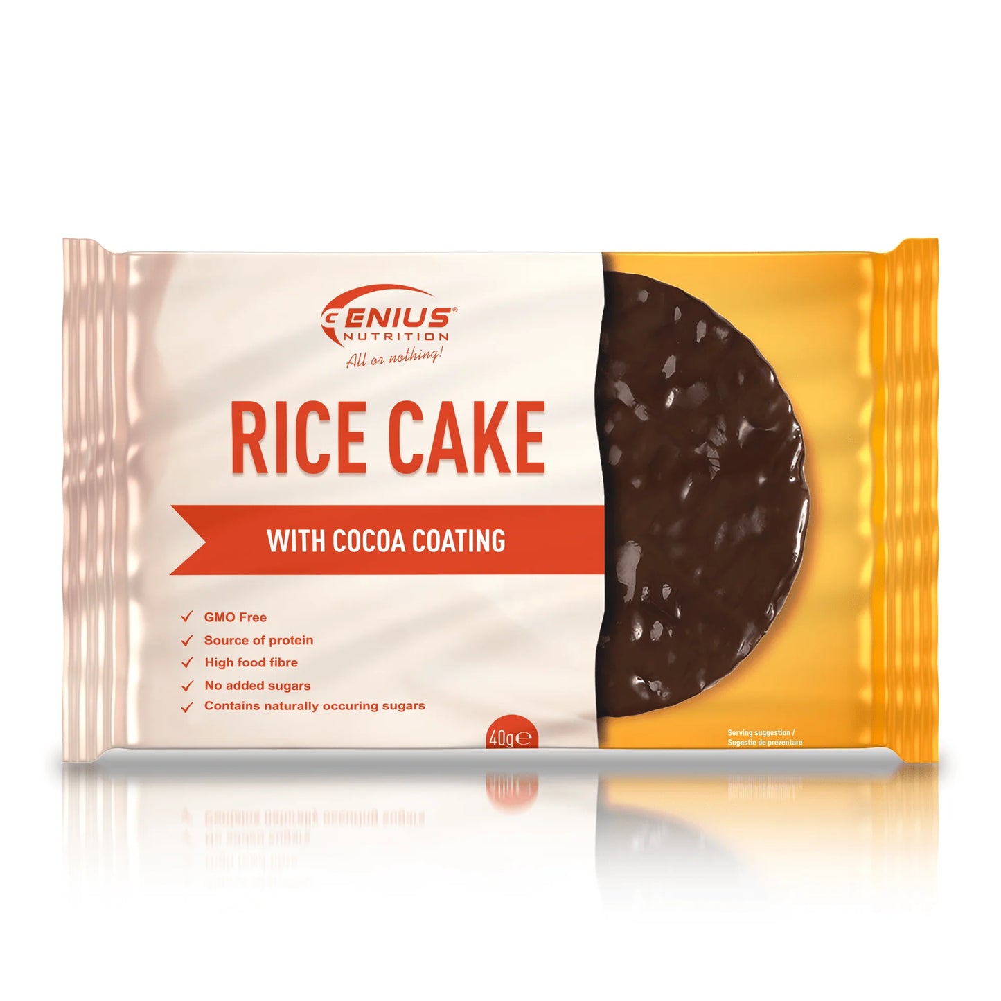 Rice Cake 40g, Genius Nutrition COCOA