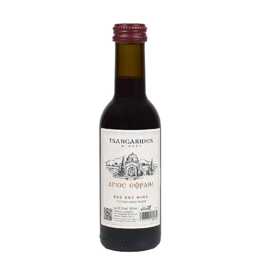 WINE - TSANGARIDES RED DRY 187ml