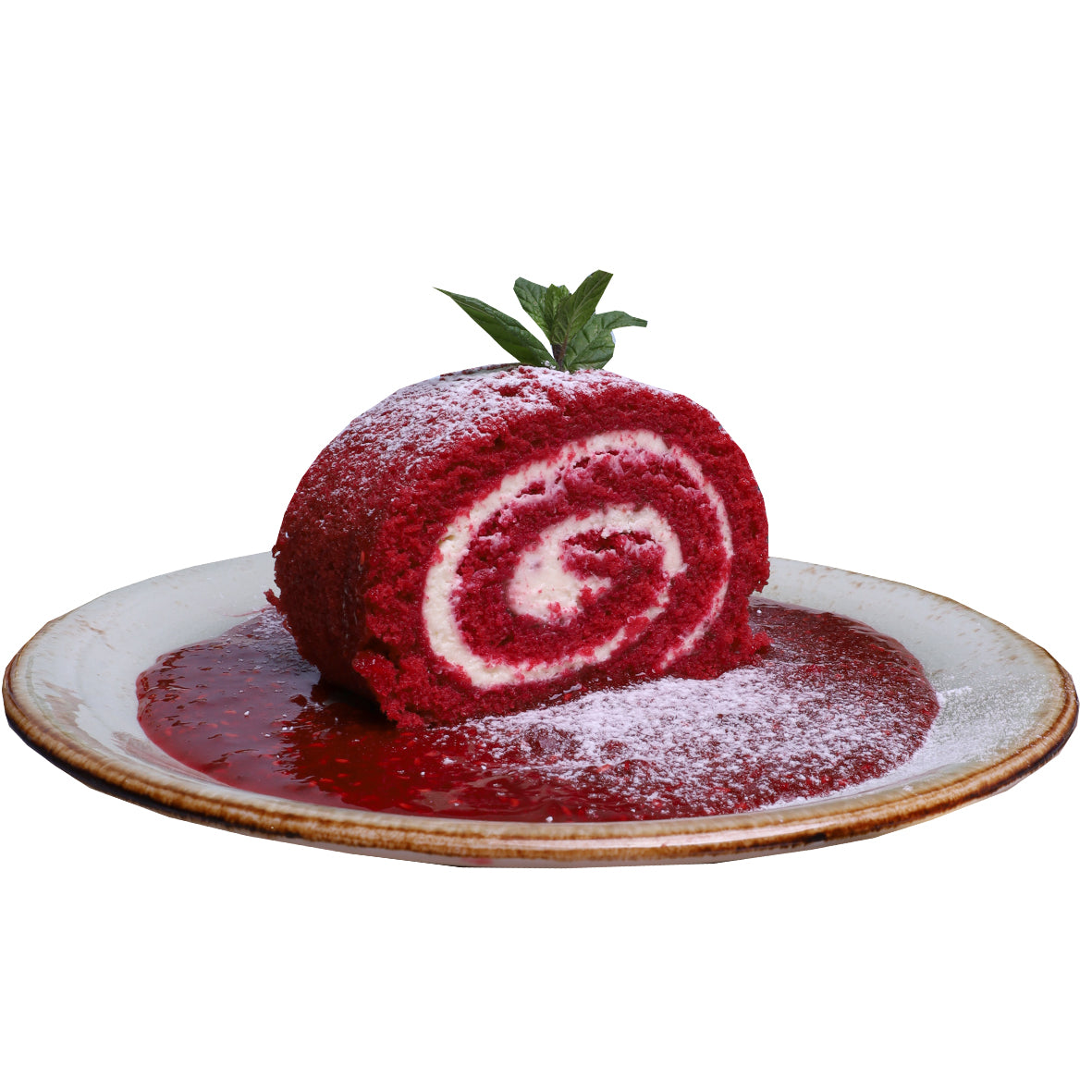 RED VELVET CHRISTMAS SWISS ROLL