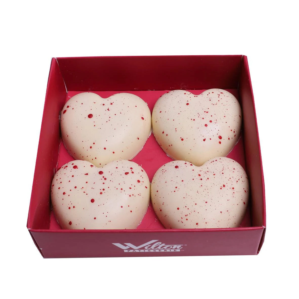 Valentine Hearts with Kataifi & Rose Praline 80g