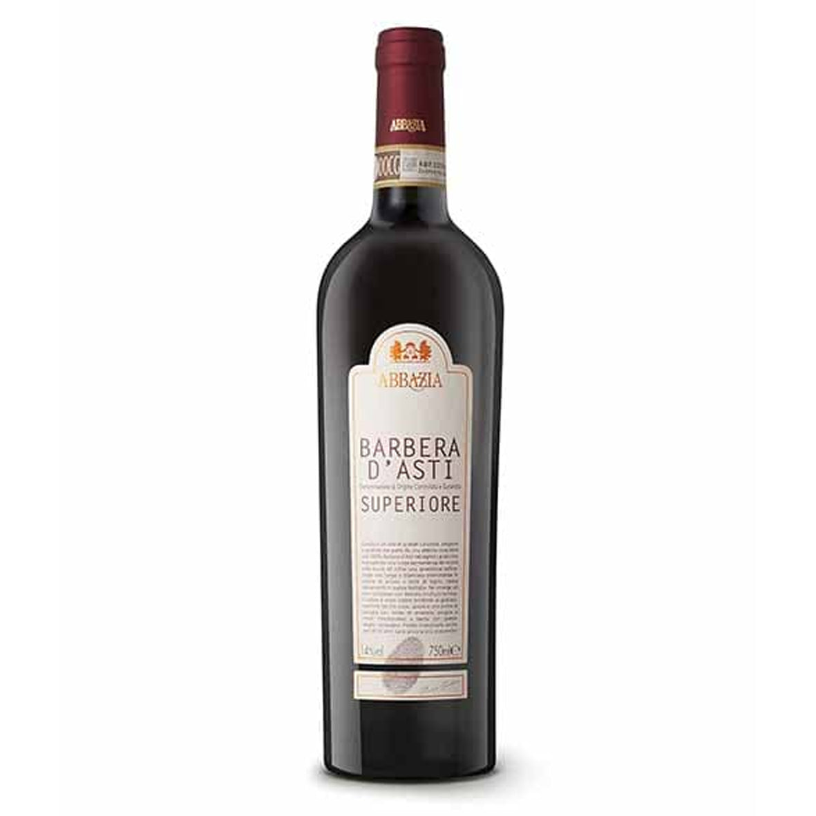 ABBAZIA BARBERA D'ASTI DOCG 2018 SUPERIORE 75CL