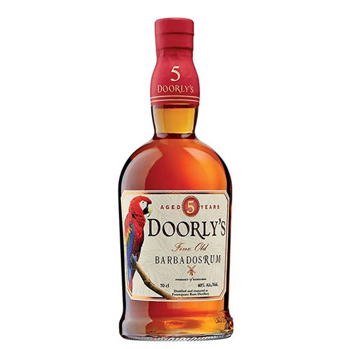 DOORLY'S 5 YO BARBADOS RUM 70CL