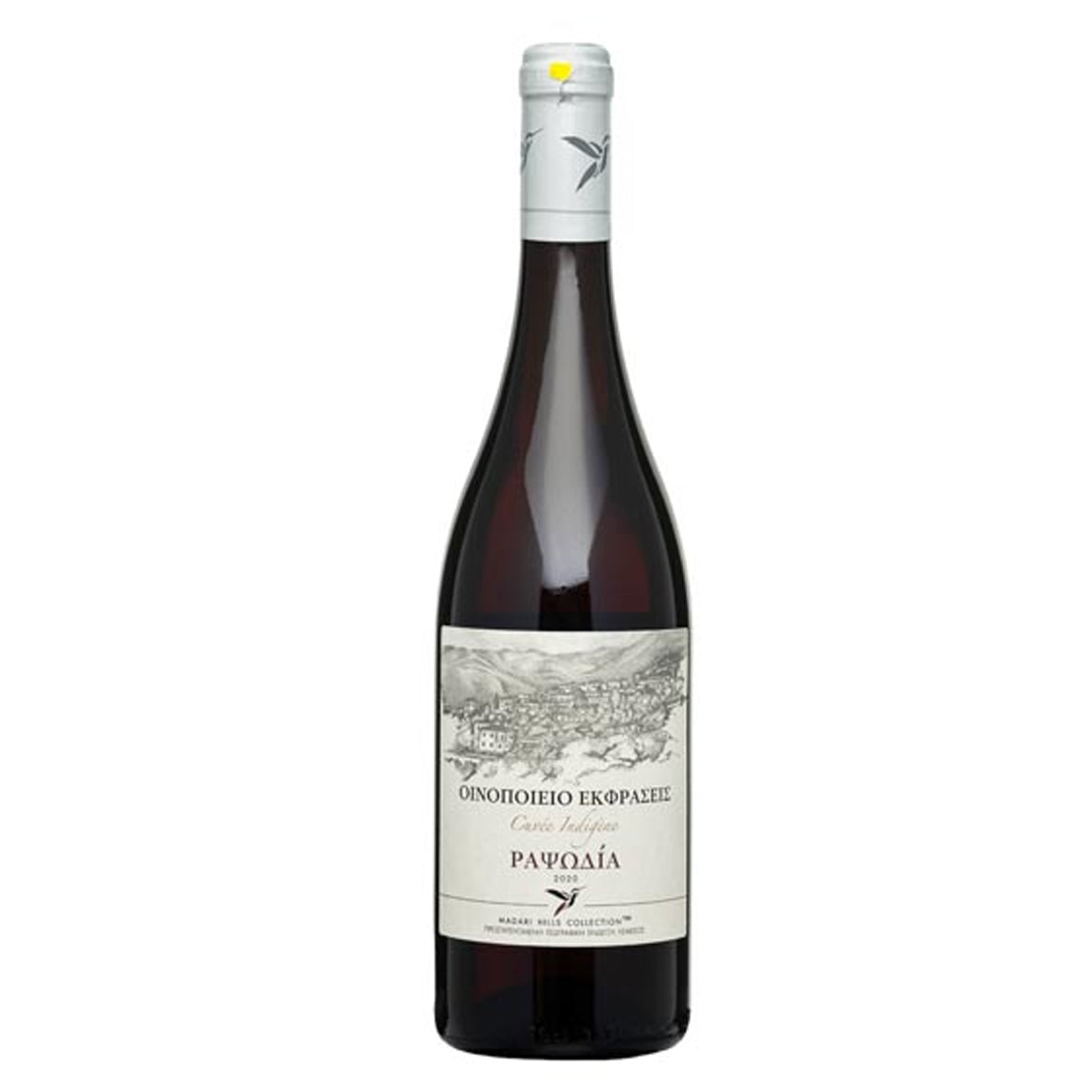 EKFRASEIS WINERY RAPSODIA MAVRO RED WINE 75CL