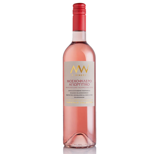 NEMEA WINERY ROSE MOSCHOFILERO AGIORGITIKO WINE 75CL