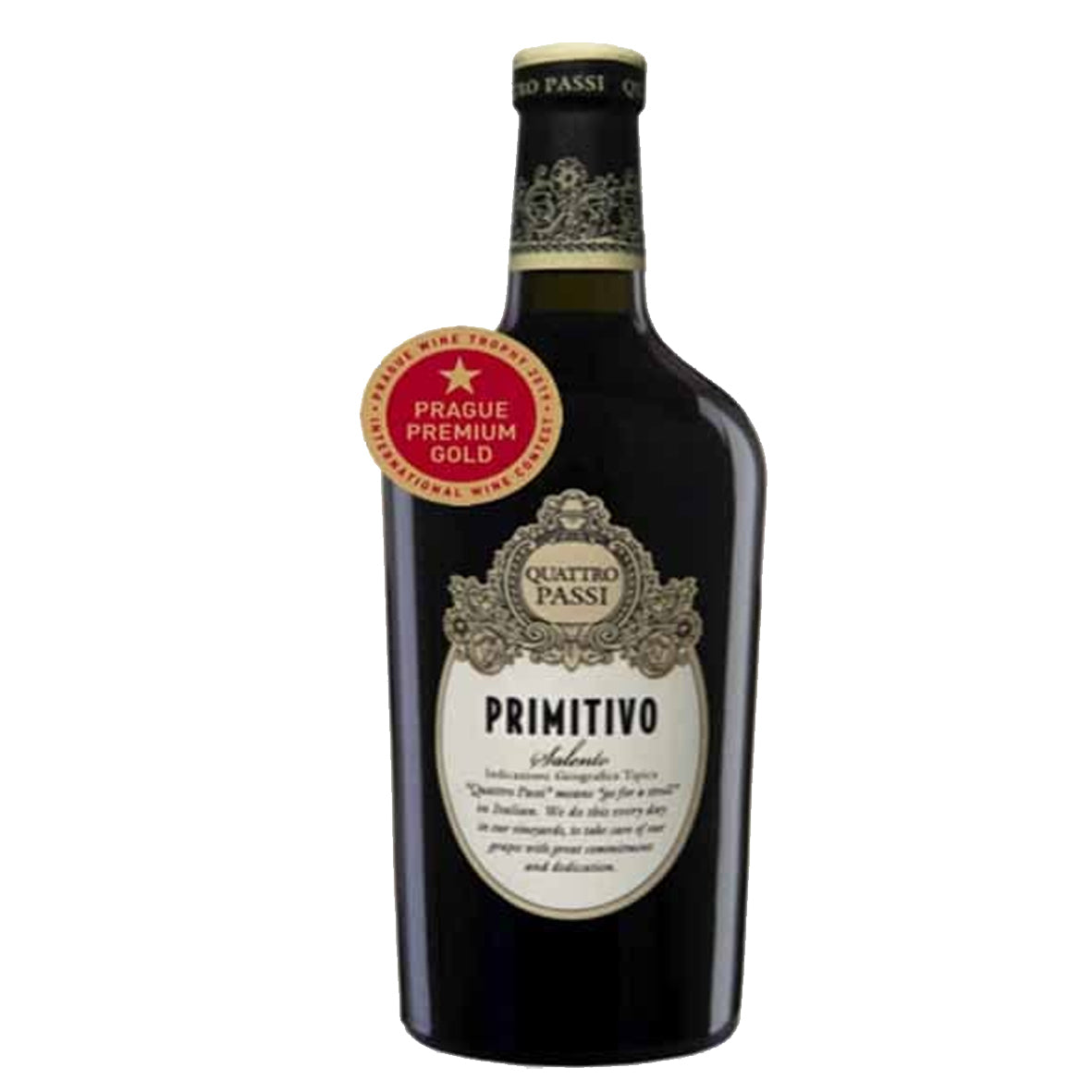 PRIMITIVO 150CL QUATTROPASSI PUGLIA RED WINE