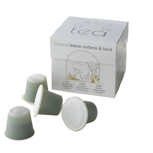 Teapsule, Lemon Verbena & Basil, 10 Capsules
