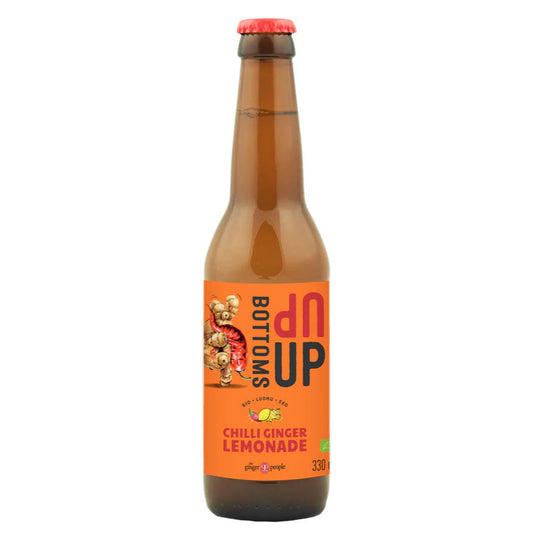 The Ginger People, Bottoms Up Organic Chili Ginger Lemonade, 330ml