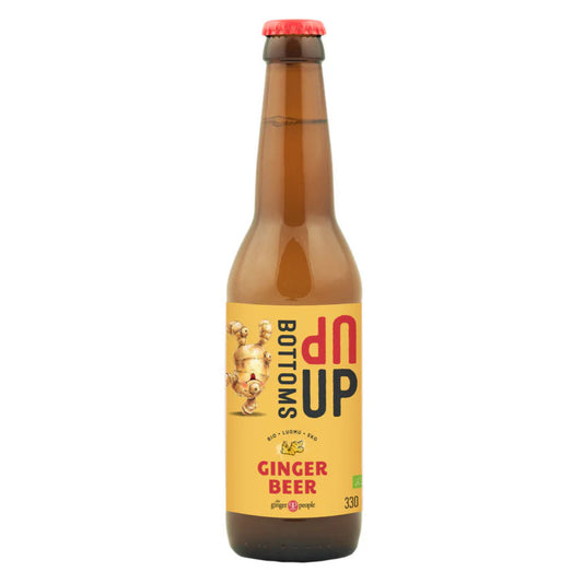 The Ginger People, Bottoms Up Organic Ginger Beer, 330ml